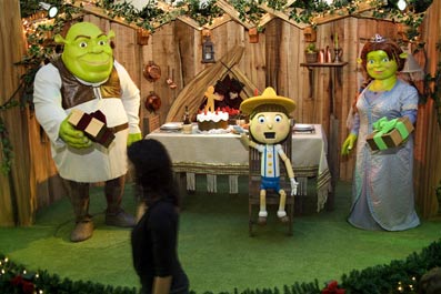 : Notícias: Decoração de Natal com Shrek no Shopping Metrô Tatuapé (SP) : Notícias: Decoração de Natal com Shrek no Shopping Metrô Tatuapé (SP)